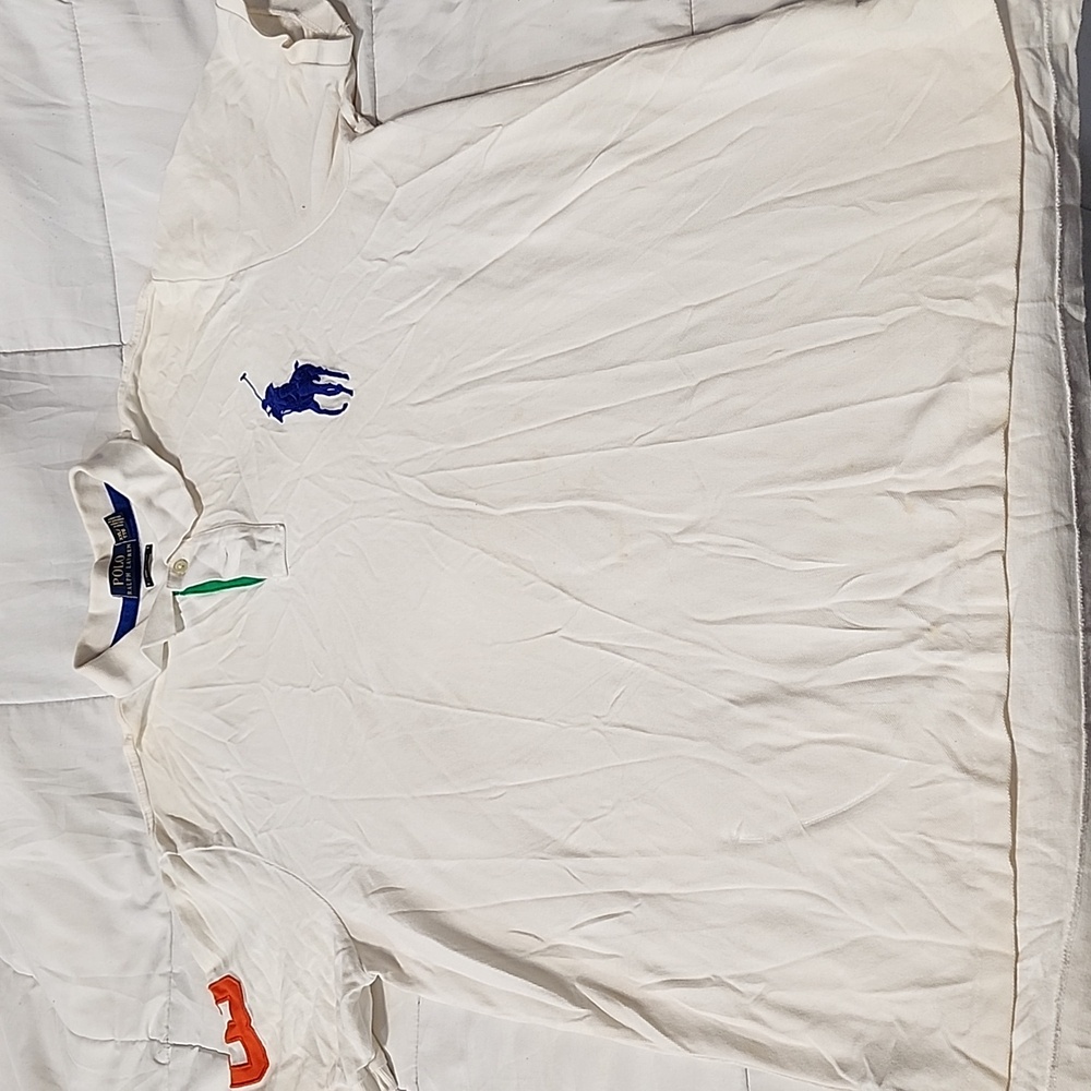Polo Ralph Lauren T-shirt Short Sleeve Size 2XL Color White